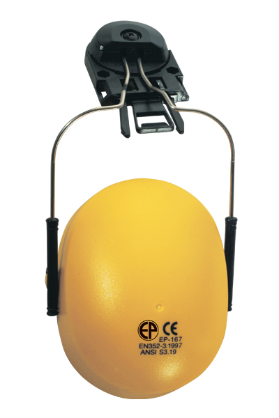 Antifon za ugradnju na kacigu žuti