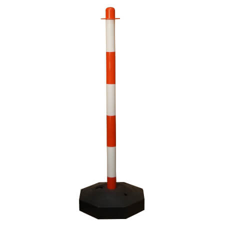 Komplet signalni plastični štap 90cm sa postoljem