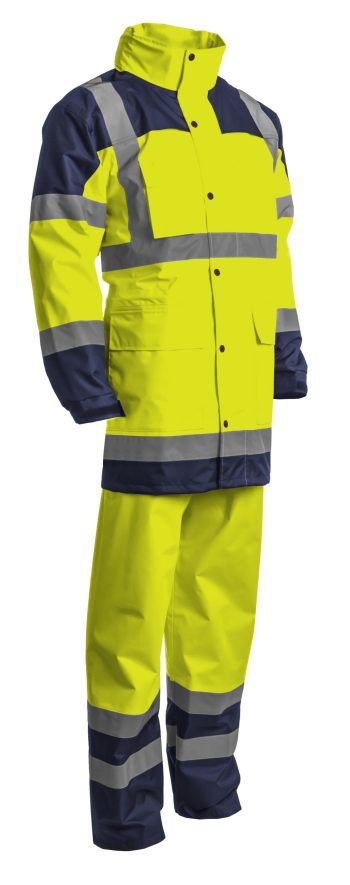 Signalizirajuće Hi-viz kišno odijelo HYDRA žuto-plavo