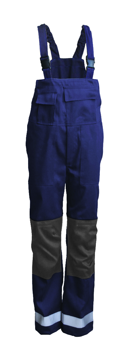 Zaštitne radne farmer hlače LAWU navy