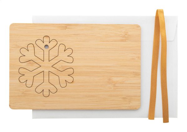 BooCard - Christmas card, snowflake