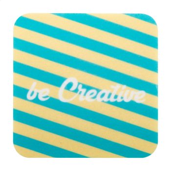 CreaFelt Drink - RPET felt coaster, square