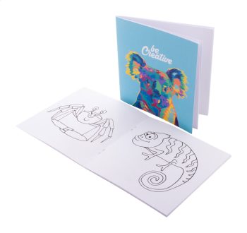 ColoBook - custom colouring booklet, animals