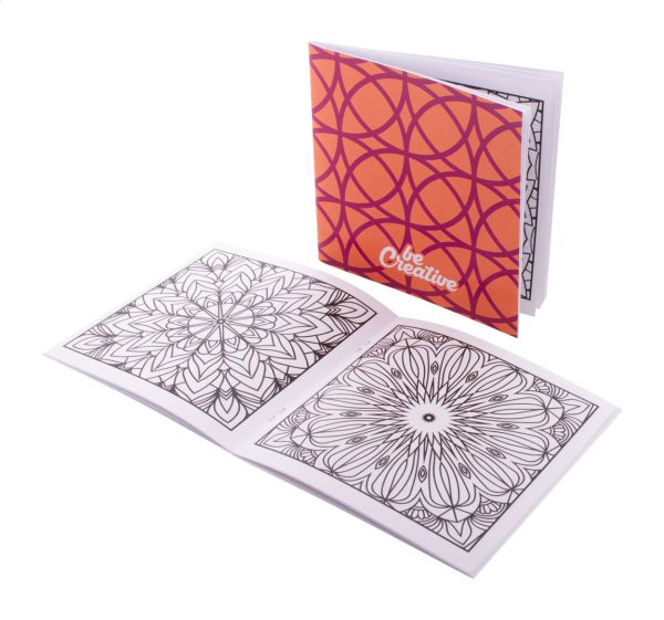 ColoBook - custom colouring booklet, mandala