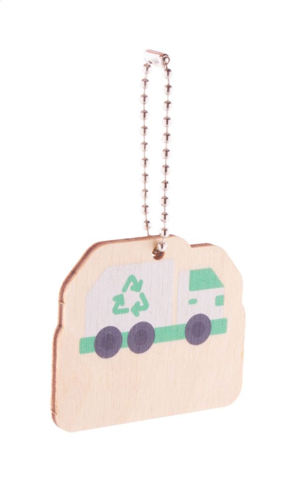 EcoRing - keyring, garbage truck