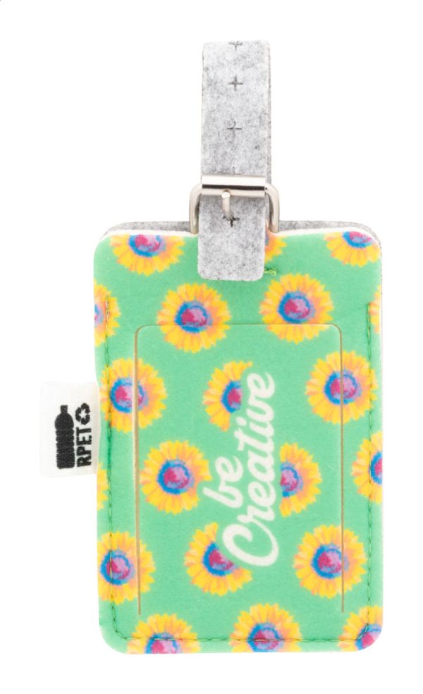 CreaFelt Tag - custom RPET luggage tag