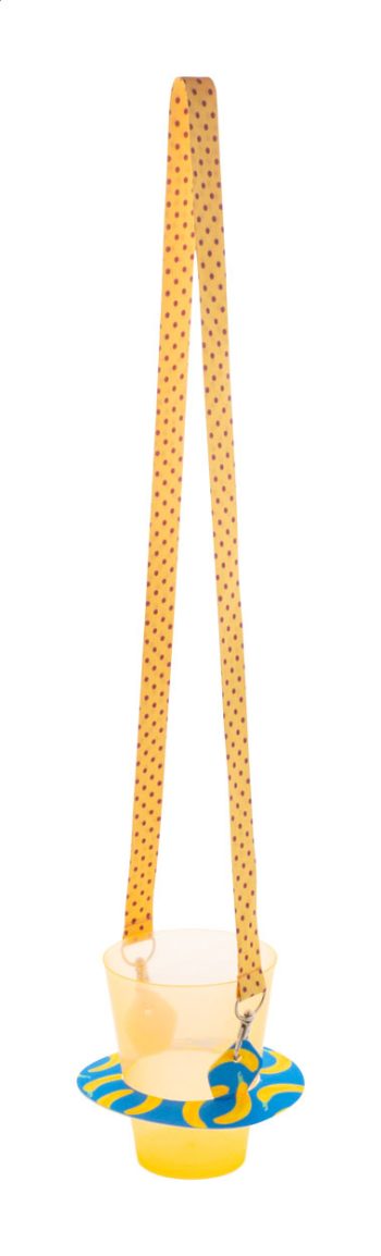 Subyard Party - custom cup holder lanyard