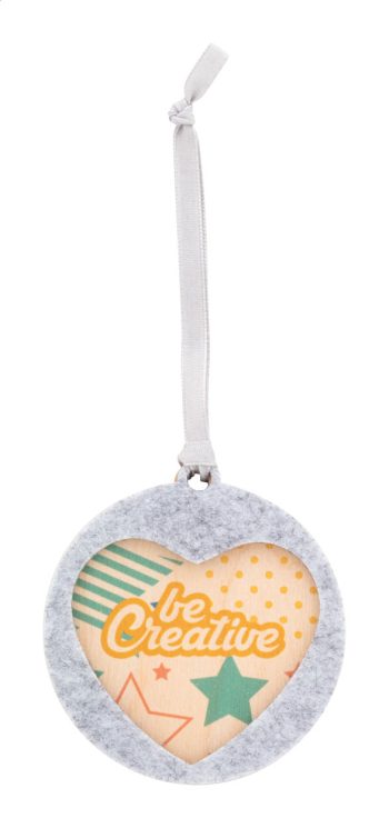 CreaFelt Tree - Christmas tree ornament, heart