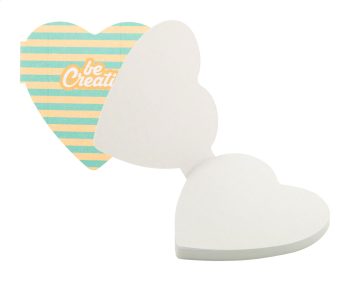 CreaStick Seed Heart - custom sticky notepad
