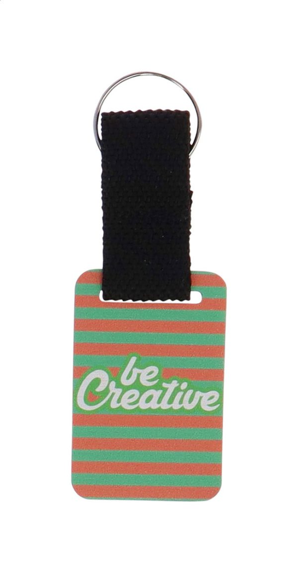 Woody Strap - custom keyring, rectangle