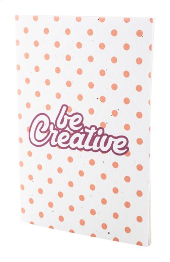 CreaNote A5 Seed - custom seed paper notebook