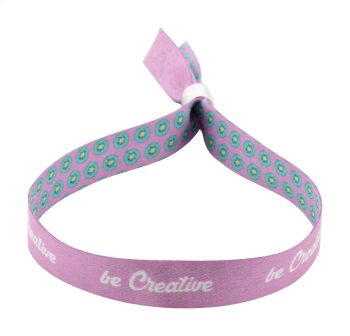 SuboWrist Alloy - custom RPET festival bracelet