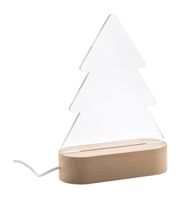Woodify Xmas - Christmas tree LED light trophy