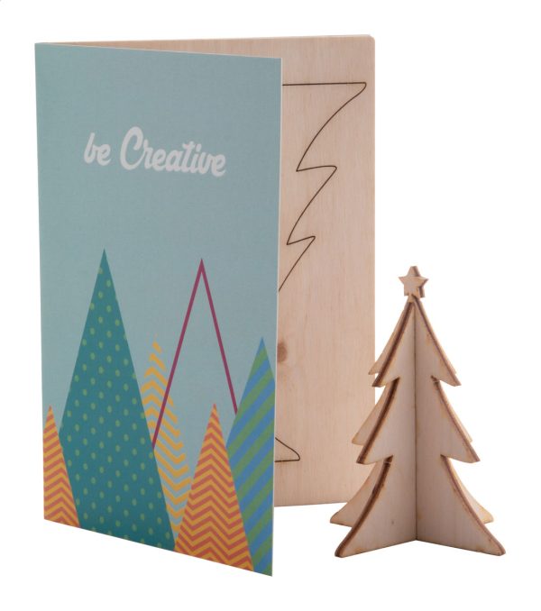 CreaX - Christmas card, Christmas tree