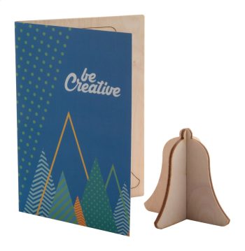 CreaX - Christmas card, bell