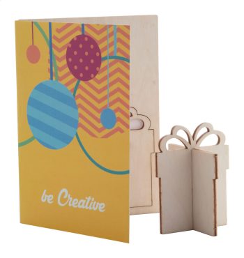 CreaX - Christmas card, gift box