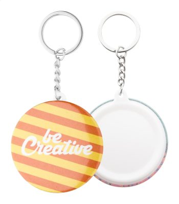 KeyBadge Mini - pin button keyring