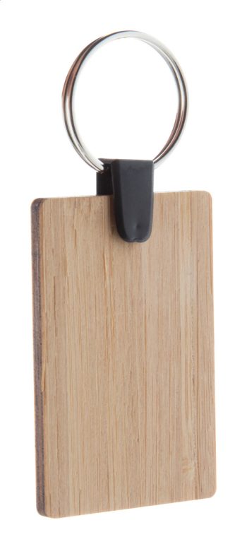 Bambry - bamboo keyring, rectangle