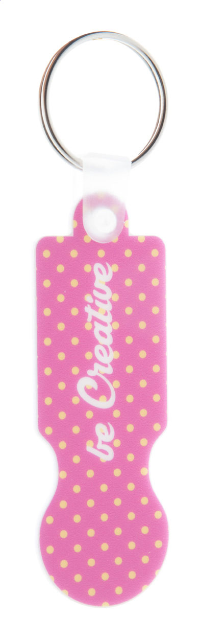 ColoCart - trolley coin keyring