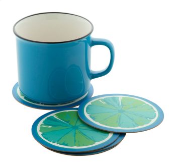 CreaPint - paper coaster, circle