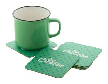 CreaPint - paper coaster, square