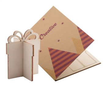 Creax Eco - Christmas card, gift box
