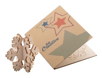 Creax Eco - Christmas card, snowflake