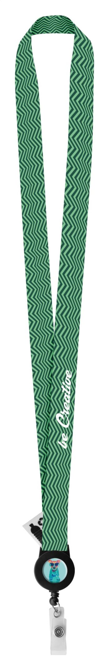 Subyard YoYo A RPET - custom sublimation lanyard