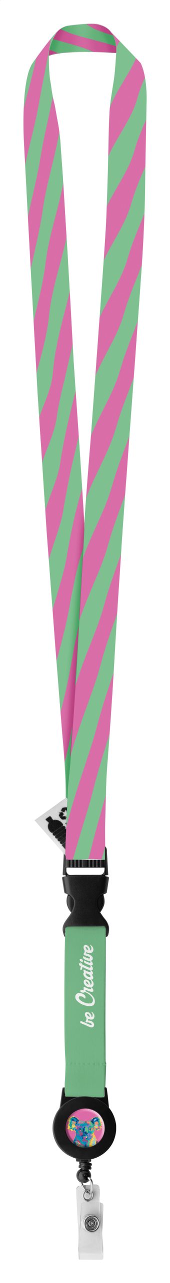 Subyard YoYo B RPET - custom sublimation lanyard