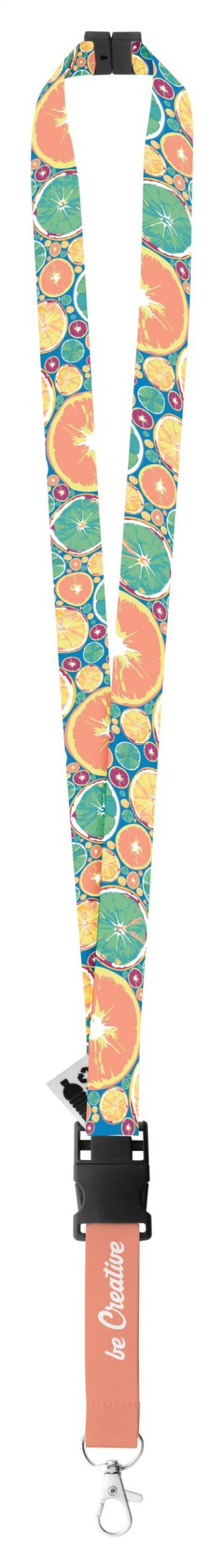 Subyard USB Safe RPET - custom sublimation lanyard