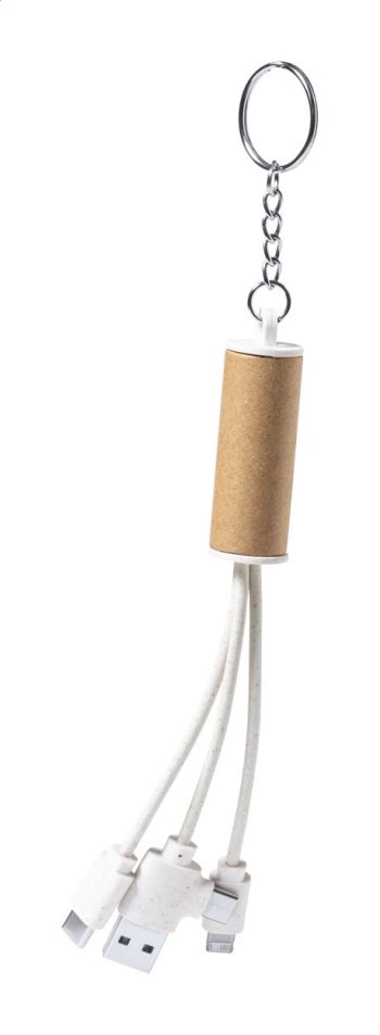 Paplen - keyring USB charger cable