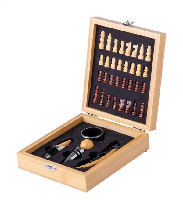 Kaspar - chess wine set