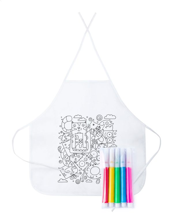 Yolen - colouring apron
