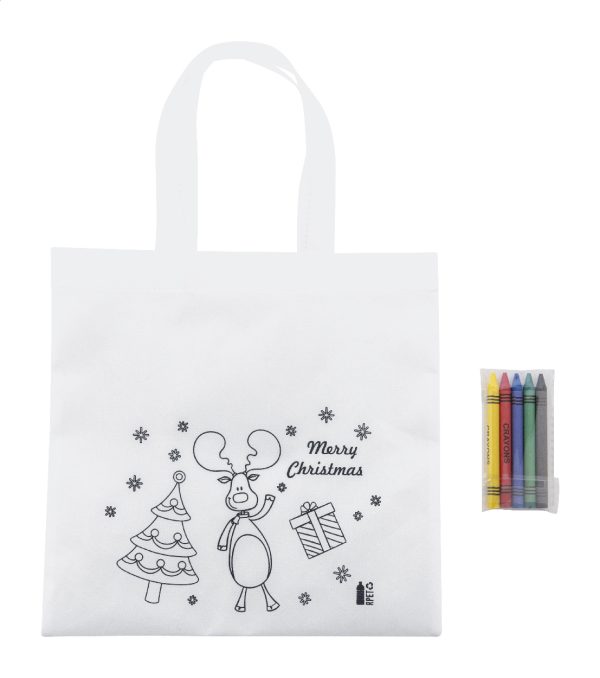 Julfar Shop - colouring Christmas bag