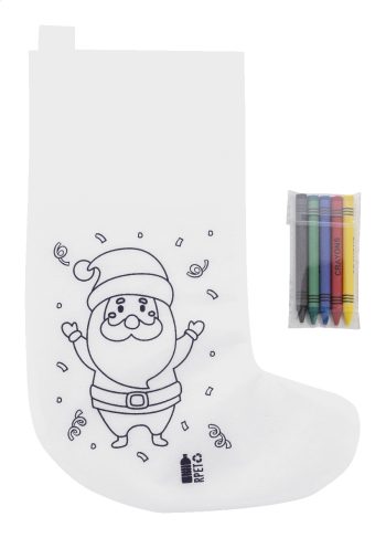 Julfar Gift - colouring Christmas stocking
