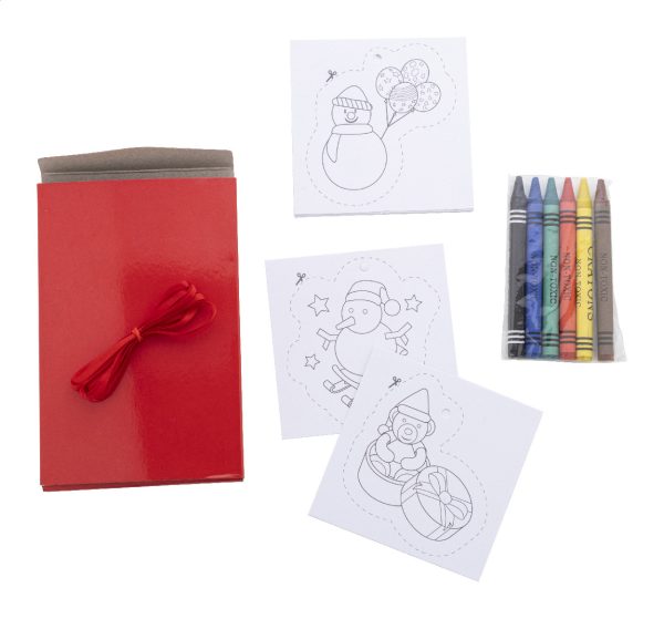 Rodjol - Christmas colouring set