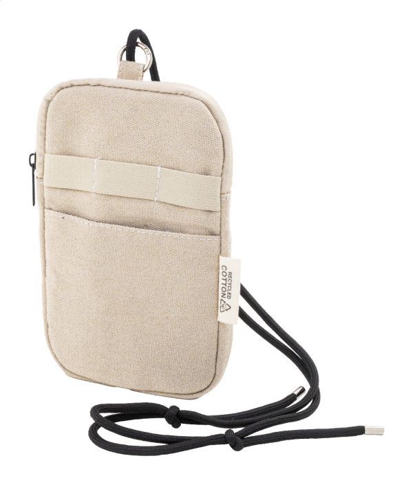 CanvaFon - recycled canvas crossbody mobile bag