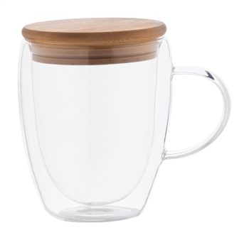 Grobina - glass thermo mug