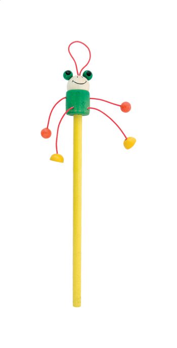 Farm - wooden pencil, frog