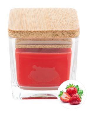 Cubama - candle, strawberry