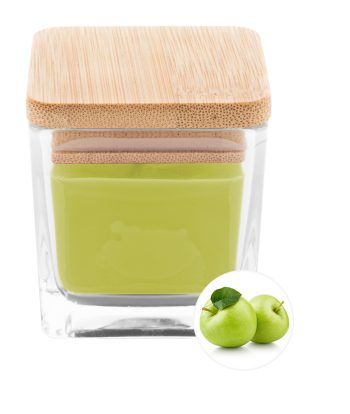 Cubama - candle, green apple